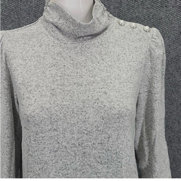 Susan Graver Lifestyle
Heather Brush Knit
Mock Neck A626979
Vintage Ivory3X NWT - Picture 6 of 6